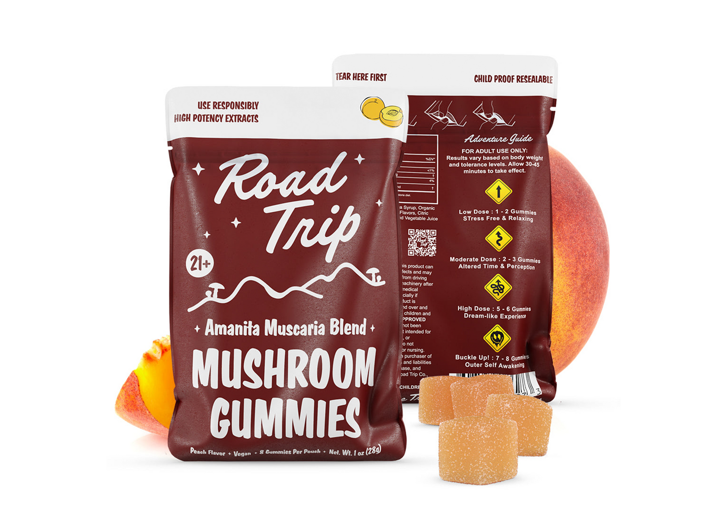 Road Trip Mushroom Gummies - 50% Off