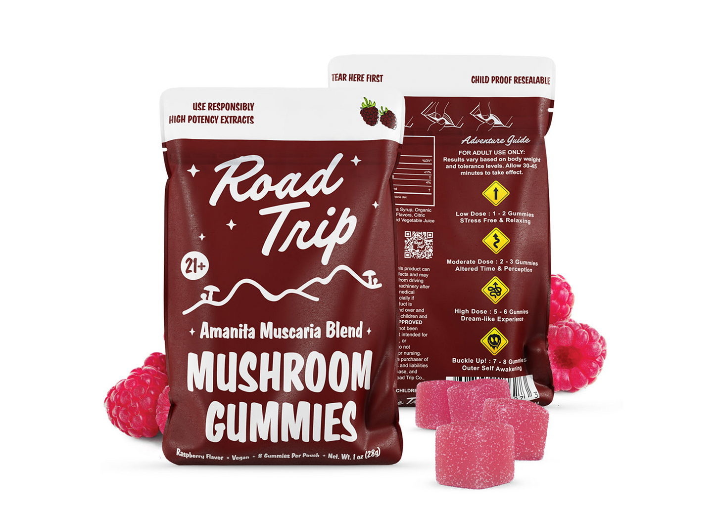 Road Trip Mushroom Gummies - 50% Off