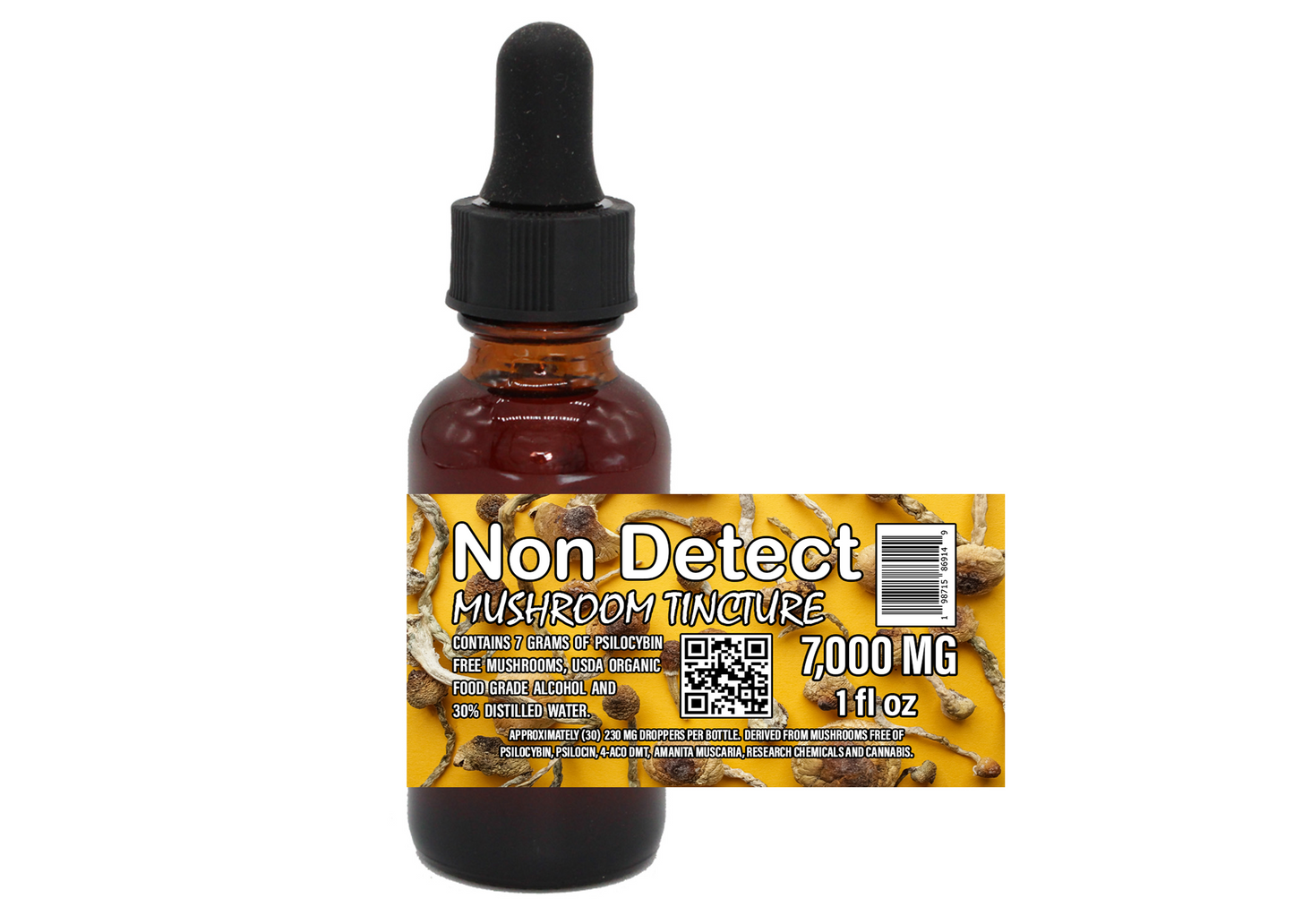 Non Detect Mushroom Tincture - 50% Off