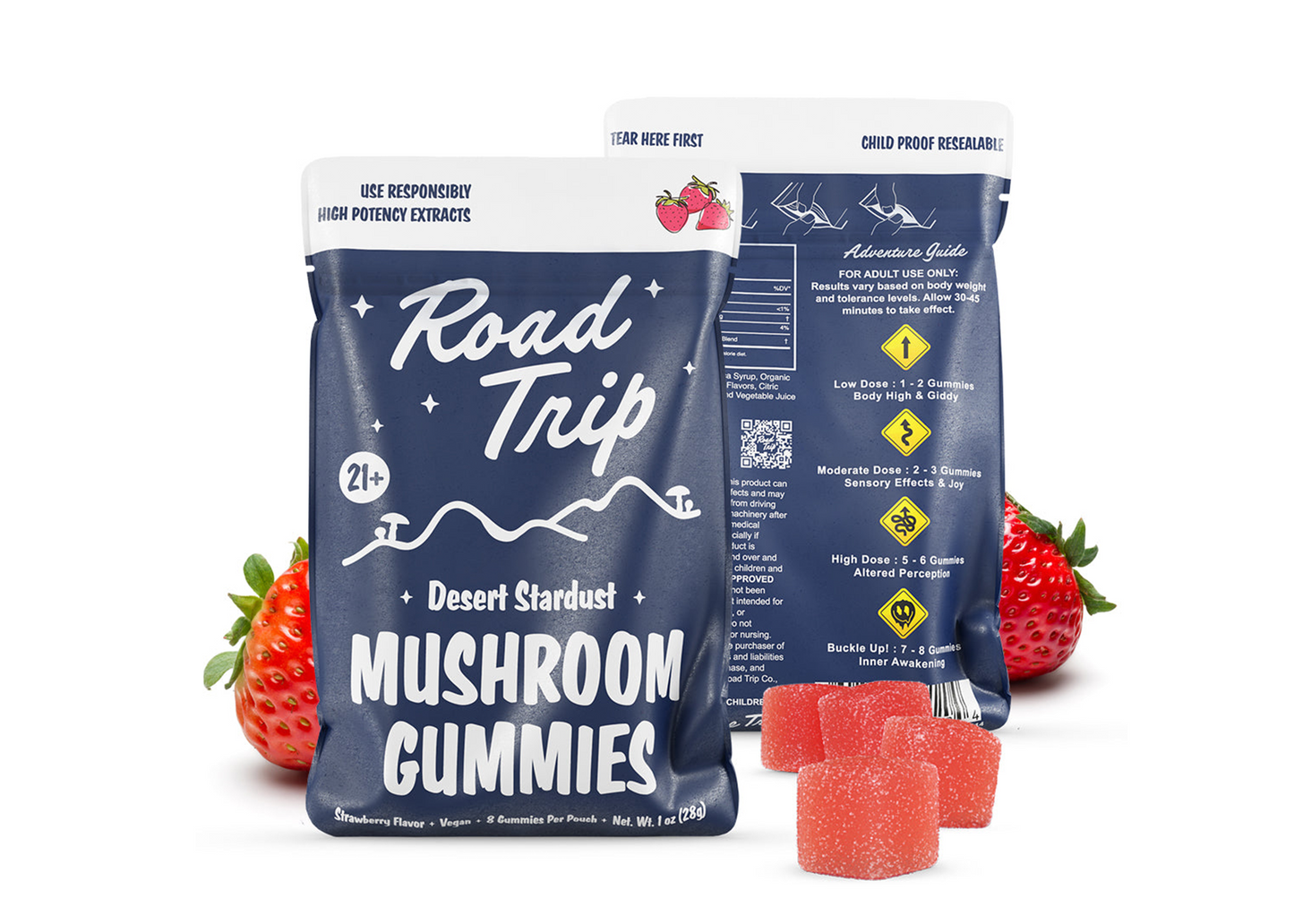 Road Trip Mushroom Gummies - 50% Off